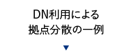 DN利用による拠点分散の一例